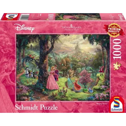 Schmidt Disney Princess - Sleeping Beauty/Doornroosje Puzzel - 1000 stukjes