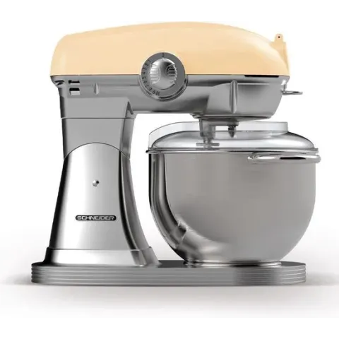 Schneider SCFP57 C Retro Keukenmachine Creme