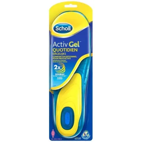Scholl Inlegzolen Gel Activ Everyday Vrouw – 1 Paar