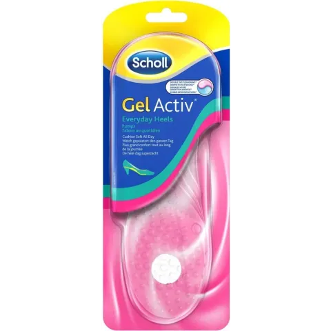Scholl Inlegzolen Gel Activ Hakken – 1 Paar