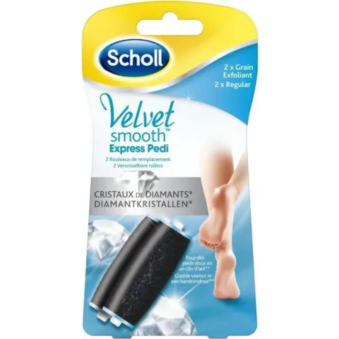 Scholl Velvet Smooth Verwisselbare Roller Regular - 2 stuks- Eeltverwijderaar2st
