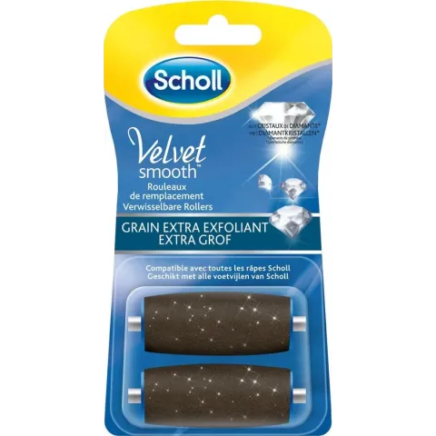 Scholl Voetvijl - Navulling Velvet Smooth - Extra Grof - 2 Stuks
