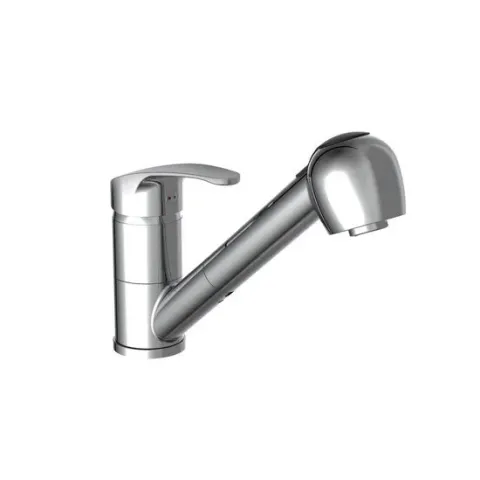 SCHÜTTE Diziani Keukenkraan - Mengkraan - Draaibare Uitloop - Uittrekbare Sproeier - 2 Standen - Chroom