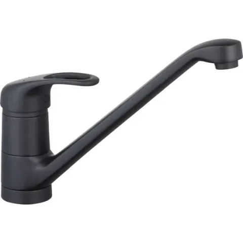 SCHÜTTE Grande Keukenkraan - Mengkraan - Lage, Draaibare Uitloop - Zwart Mat