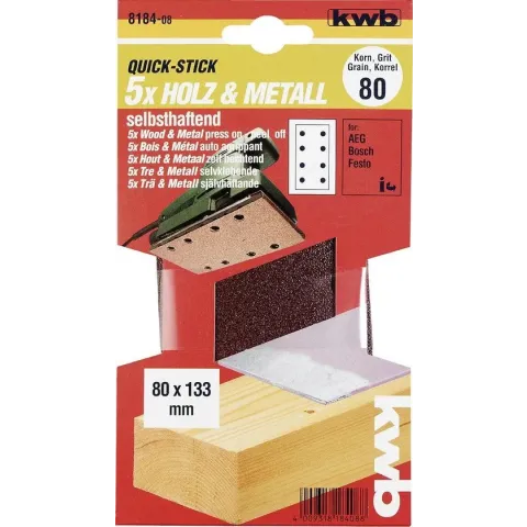 Schuurstrook 80 mm, k40