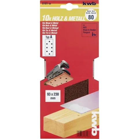 Schuurstrook 93 mm, k40