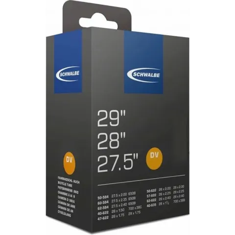 Schwalbe Binnenband 27.5/29 X 1.50/2.40 (40/62-584/635) Dv 40 Mm