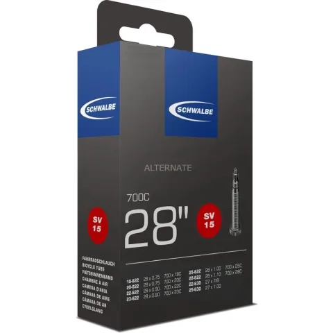 Schwalbe - Binnenband Fiets - Frans Ventiel - 28 x 3/4 - 7/8 - 1 - 11/16