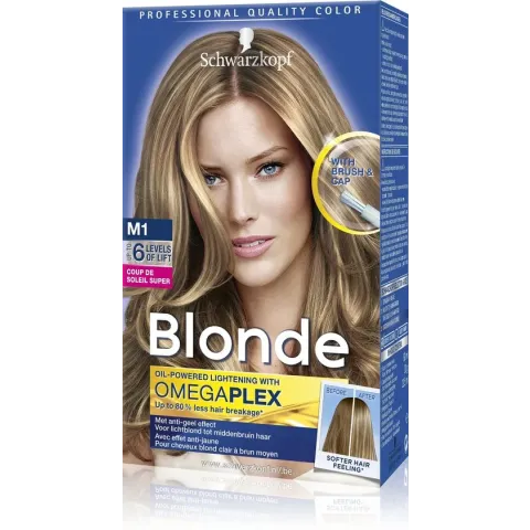 Schwarzkopf Blonde Coupe Soleil Super Haarverf M1 - 1 stuk