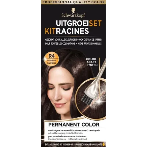 Schwarzkopf UitgroeiSet UitgroeiSet Donkerbruin