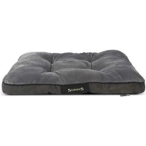 Scruffs Chester Mattress - Hondenkussen - Graphite - L - 100 x 70 x 8 cm