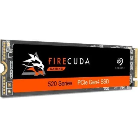 Seagate FireCuda 520 ZP500GM3A002 - Solid state drive - gecodeerd - 500 GB - intern - M.2 2280 - PCI Express 4.0 x4 (NVMe) - TCG Pyrite Encryption