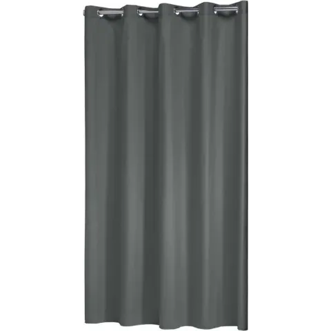 Sealskin Coloris Douchegordijn 180x200 cm - Polyester / Katoen - Grijs