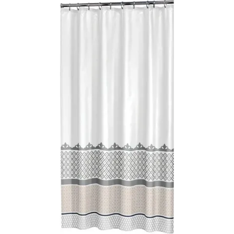 Sealskin douchegordijn Marrakech - 180x200 cm Zilver/Goud