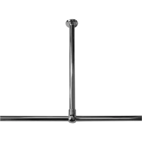 Sealskin Seallux Plafondsteun Stang - 60 cm - Chroom