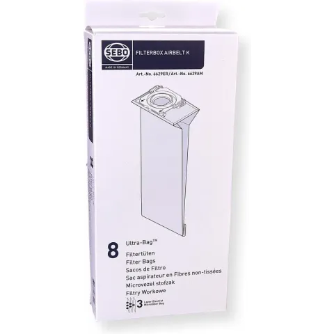 Sebo Originele K Series - Stofzuigerzak - 8 Stuks