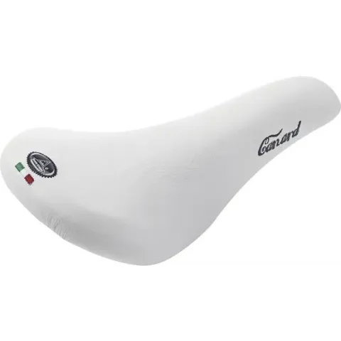 Selle Monte Grappa Canard - Fietszadel - Leer - Wit