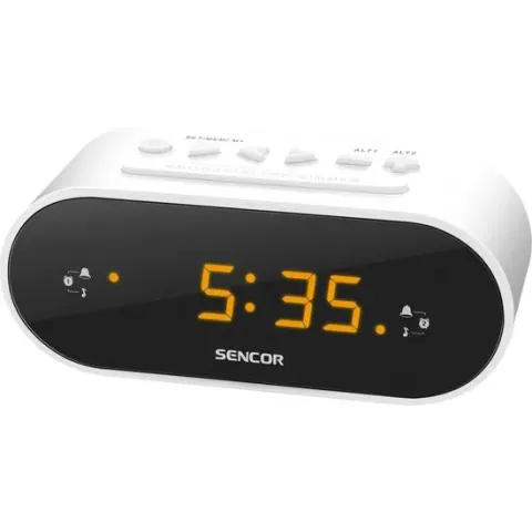 Sencor SRC 1100 - Klok Radio - Wit