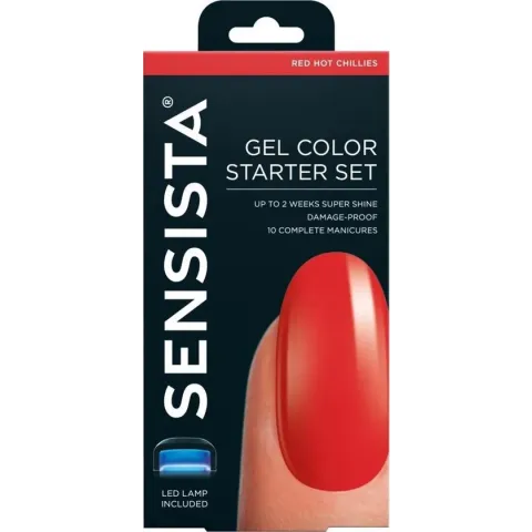 Sensista Gel Color Starter Set Red Hot Chillies