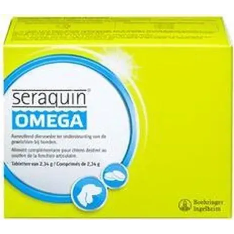 Seraquin Gewricht supplement Seraquin Omega Hond - 6 x 10 tabl à 2,34 g