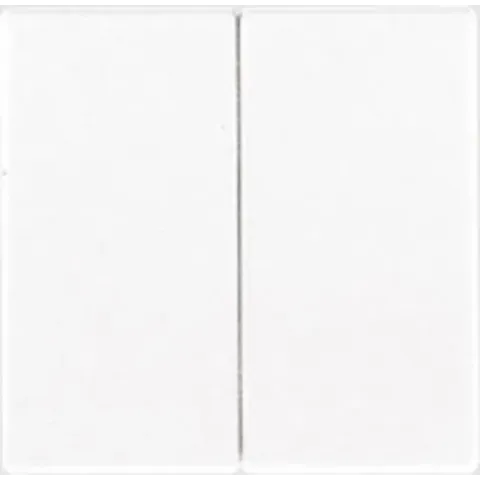 Serieschakelaar, Serietoets Jung LS995 2-voudig Afdekking Crème-wit