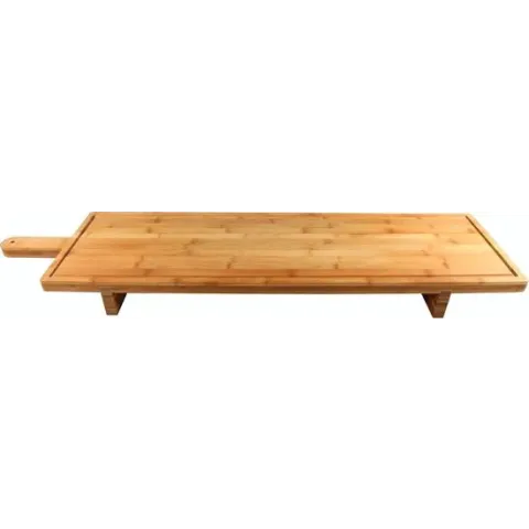 Serveerplank XXL bamboe 100x26x5,5cm