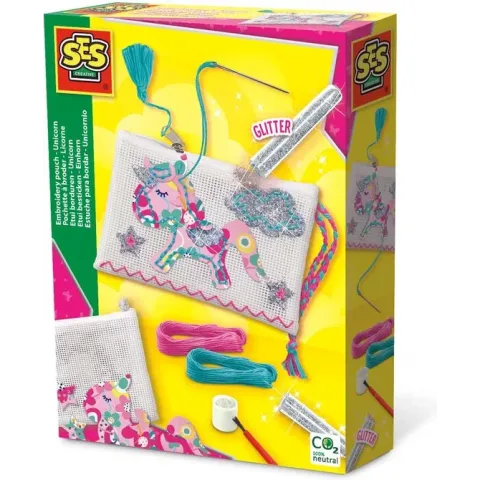 SES - Etui borduren - Unicorn