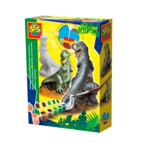 SES Gieten en schilderen - T-rex