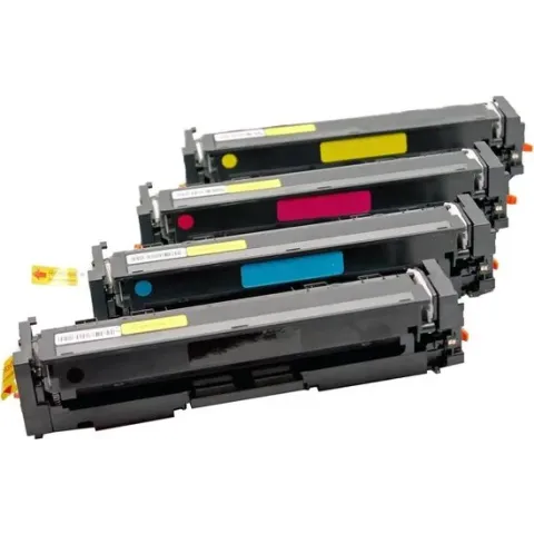Set 4x huismerk toner voor Canon 054 054H voor I-Sensys LBP-620 Series LBP-621CW LBP-623CDW LBP-640C LBP-640 MF-640C MF-640 Series MF-641CN MF-641CW MF-642CDW MF-643CDW MF-644CDW MF-645CX van ABC