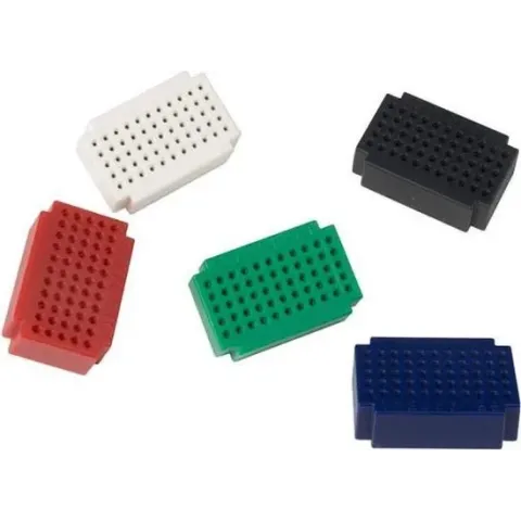 Set Mini Breadboards - 55 Insteekpunten - 5 St.