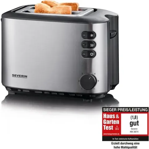 Severin INOX AT 2514 - Broodrooster