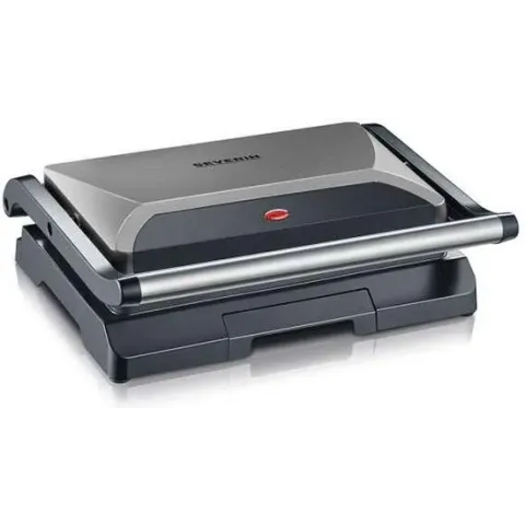Severin KG 2394 – Contactgrill – Grijs/zwart