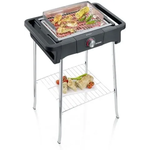 Severin PG 8124 - Barbecue - Zwart