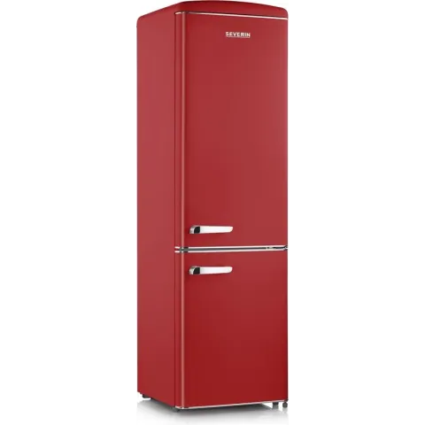 Severin RKG 8920 - Retro Koel-Vriescombinatie - Rood