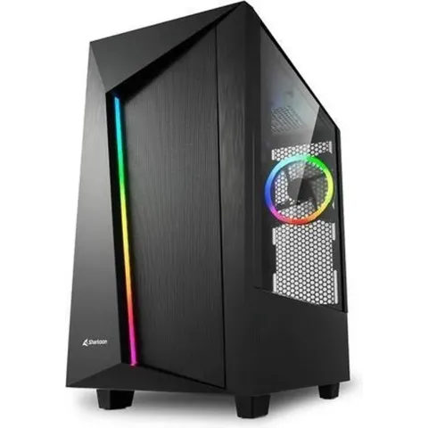 Sharkoon ELITE SHARK REV100 computerbehuizing Midi Tower Zwart