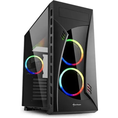Sharkoon NIGHT SHARK Midi ATX Tower Zwart
