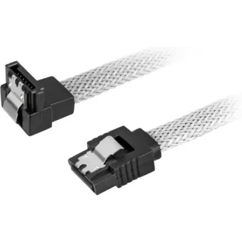 Sharkoon SATA 3 SATA-kabel 0,3 m SATA 7-pin Zwart, Wit
