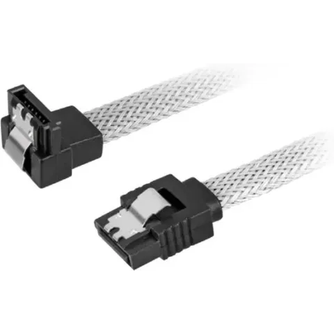 Sharkoon SATA 3 SATA-kabel 0,45 m SATA 7-pin Zwart, Wit
