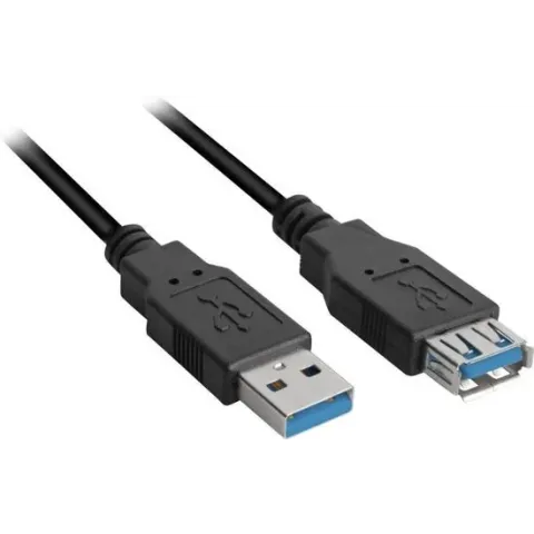 Sharkoon - USB 3.0 A Male naar USB 3.0 A Female - 1 m