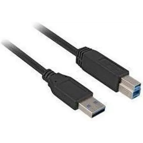 Sharkoon USB 3.0 A Male naar USB 3.0 B Male - 2 m