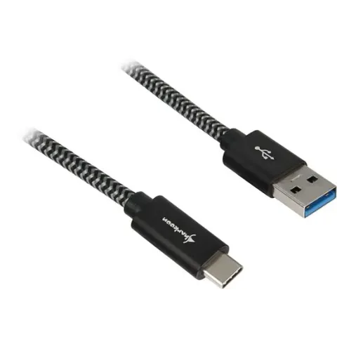 Sharkoon USB 3.1 A-C bk/gy 0.5m
