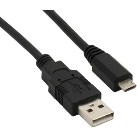 Sharkoon USB-kabels USB 2.0, USB-A naar Micro USB-B, 2 m, zwart