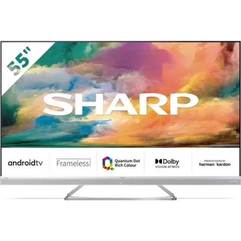 Sharp Aquos 55EQ4EA - 55inch - 4K UHD - Quantum Dot - AndroidTV - 2022