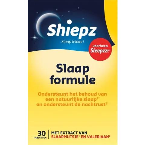 Shiepz Slaapformule- Supplement - 30 tabletten