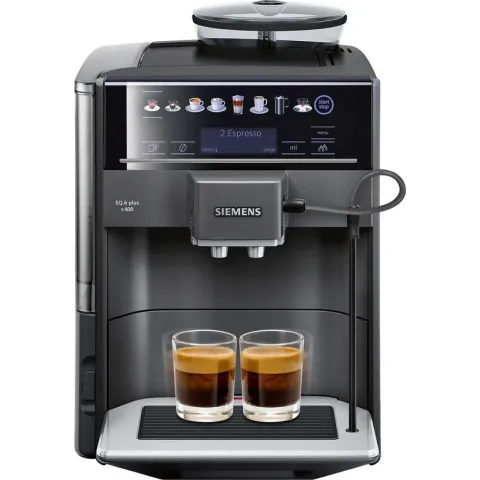 Siemens EQ6 Plus s400 TE654319RW- Espressomachine - Zwart