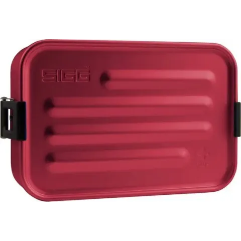 SIGG Small Metal Lunchbox Plus Red