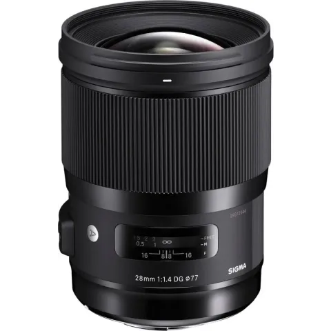 Sigma 28mm F1.4 DG HSM Art MILC/SLR Groothoeklens Zwart