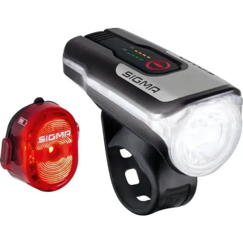 Sigma Aura 80 + Nugget ll Fietsverlichtingsset - 80 lux