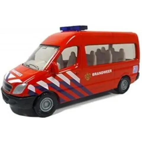 Siku Mercedes Benz Sprinter Brandweer 8,2 Cm Staal Rood (0808003)