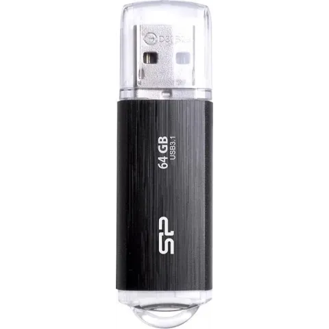 Silicon Power 64GB Blaze B02 USB 3.0 flashdrive Zwart